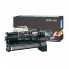 Toner Lexmark C770/C772 6K Yellow Return Program Print Cartridge - UAR - C7700YS